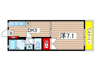 ジャンポール　Ｂの物件間取画像